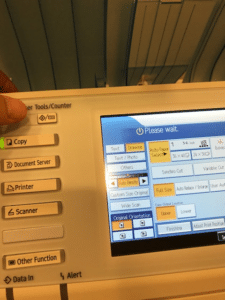 How to Print a Configuration Page for Ricoh MP W3601SP