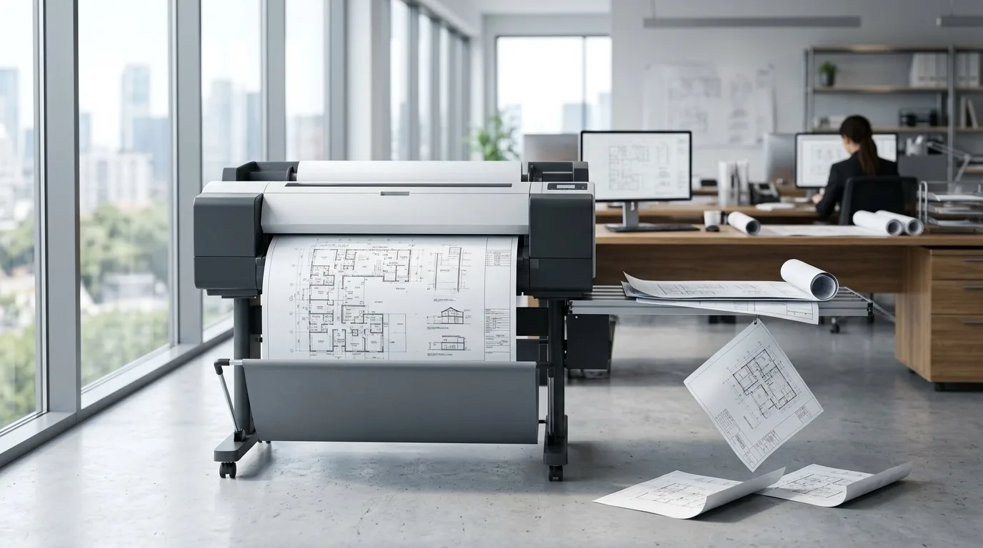 Why Are My Plotter Prints Falling on the Floor?