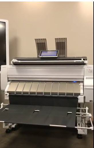 Ricoh CW2201 Flat Stacker Tray (Video)